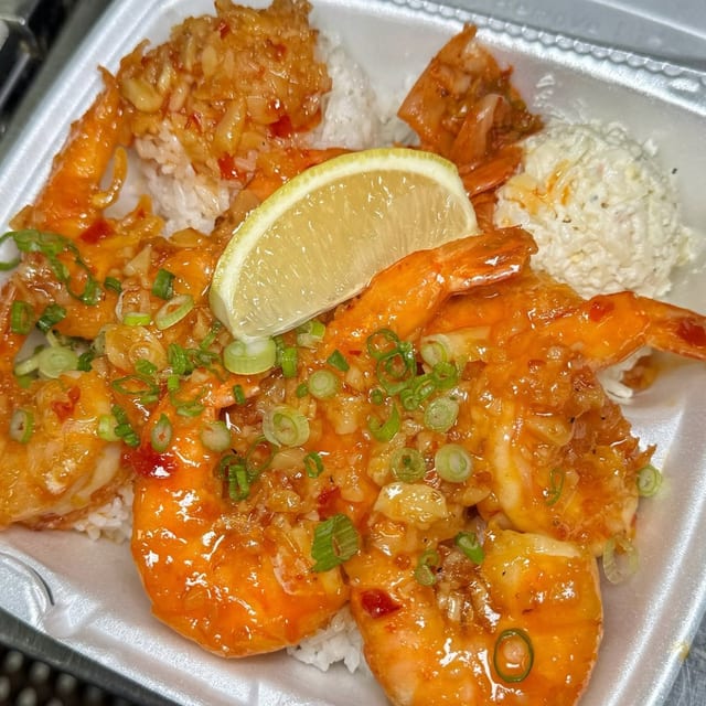 Sweet & Spicy Garlic Shrimp (Shell On).