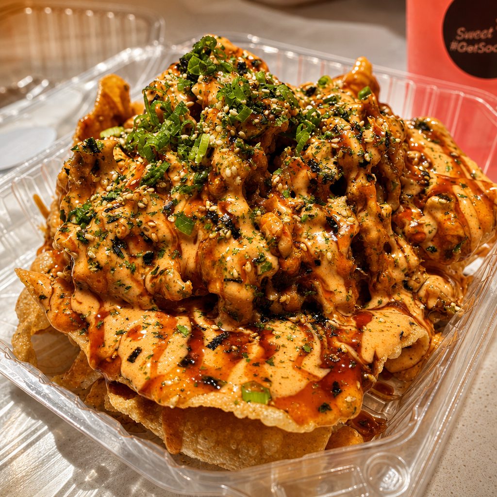 Kalua Pig Nachos.