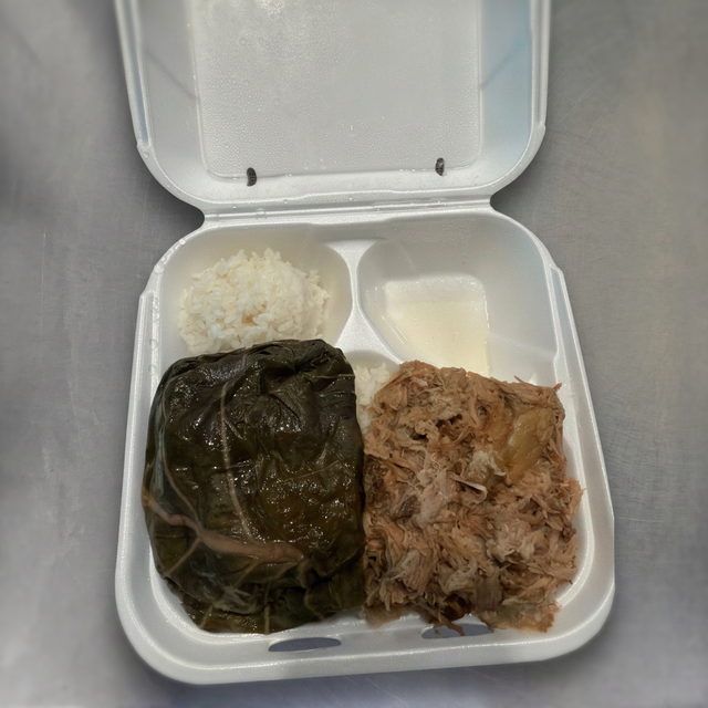 Lau Lau And Kalua Pig.